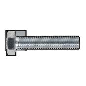 8.8 Zinc Plated HT Setscrew M6 x 30mm, DIN 933 - Pack of 50 image