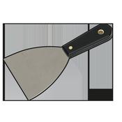Rigid Scraper 100mm