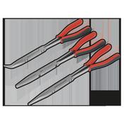 Long Double Joint Pliers Set 335mm 3pc image