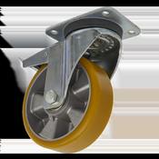 160mm Castor Wheel with Swivel Plate &amp;amp; Total Lock image