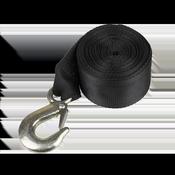 Trailer Winch Strap with Forged Hook 50mm x 10m 1350kg Breaking Strength image