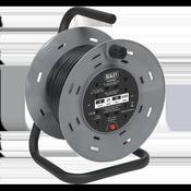 25m Cable Reel with Thermal Trip 4 x 230V image