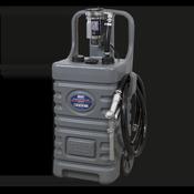 Mobile Dispensing Tank with Diesel Pump 55L - Grey image
