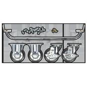 Industrial(TM) Handle &amp;amp; Wheel Kit for API7238