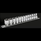 Lock-On(TM) Socket Set 1/4"Sq Drive 13pc image