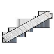 Steel Adhesive Wheel Weight 5g Strip of 12 - Pack of 100