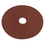 125mm Fibre Backed Sanding Disc 80Grit - Pack of 25 image