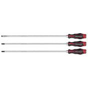 Extra-Long Hammer-Thru Screwdriver Set 450mm 3pc image