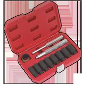 Locking Wheel Nut Removal Set 10pc image