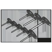 T-Handle Hex Key Set 8pc image