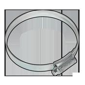 HI-GRIP(R) Zinc Plated Hose Clip 70-90mm - Pack of 10 image