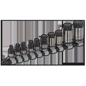 Stubby Hex Socket Bit Set 1/4", 3/8" &amp;amp; 1/2"Sq Drive 10pc image