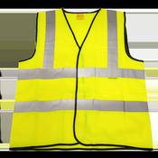 Hi-Vis Yellow Waistcoat - Large image