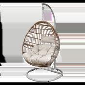 Single Swinging Egg Chair with Cushion image