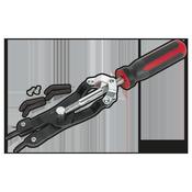 Heavy-Duty Professional Circlip Pliers Internal/External image