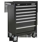 Superline PRO(R) Rollcab 7 Drawer - Black