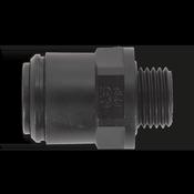 John Guest(R) Straight Adaptor 6mm x 1/4"BSP - Pack of 5 image