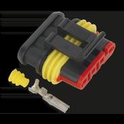 4-Way Superseal Female Connector - Pack of 3 image