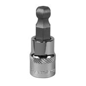 Ball-End Hex Socket Bit 3/8"Sq Drive 10mm image