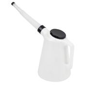 Oil Container with Flexible Spout 5L - Black Lid