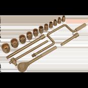 Non-Sparking Socket Set 1/2"Sq Drive 17pc image