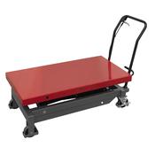 High Lift EV Battery Lift/Hydraulic Platform Truck 700kg Capacity image