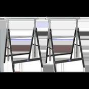 Fold Down Telescopic Trestle 200kg Capacity - Pair
