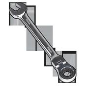 Flexi-Head Ratchet Combination Spanner 18mm image
