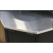 Stainless Steel Corner Worktop 930mm image