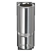 Fully Polished Deep Socket 3/8"Sq Drive 17mm image