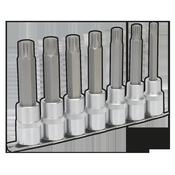 Ribe Socket Bit Set 1/2"Sq Drive 100mm 7pc image