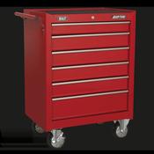 American PRO(R) Rollcab 6 Drawer - Red