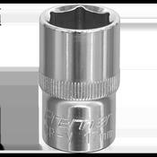 Fully Polished Socket 1/2"Sq Drive 17mm image