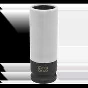Alloy Wheel Star Profile Impact Socket for Hyundai 1/2"Sq Drive 21mm image
