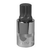 Spline Socket Bit 1/2"Sq Drive M18 image