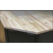 Hardwood Corner Worktop 930mm image