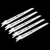 Reciprocating Saw Blade for Wood &amp;amp; Nail 150mm 6tpi - Pack of 5 image