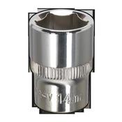 Fully Polished Socket 3/8"Sq Drive 14mm image