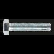 8.8 Zinc Plated HT Setscrew M16 x 75mm, DIN 933 - Pack of 10 image