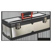 Stainless Steel Toolbox with Tote Tray 660mm image