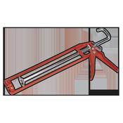 Skeleton Type Manual Caulking Gun 260mm image