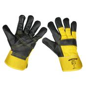 Rigger's Gloves with Hide Palm - Pack of 6 Pairs image