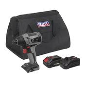 SV20 Series 1/4"Hex Brushless Cordless Impact Driver Kit 20V 2Ah image