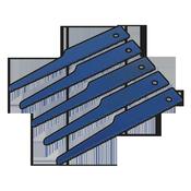 94.5mm HSS Air Saw Blade 14tpi - Pack of 5 image