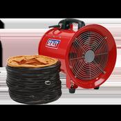 Portable Ventilator with 5m Ducting 250mm image