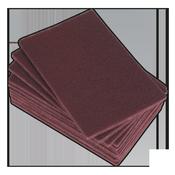Abrasive Finishing Pad 150 x 230mm, Medium - Pack of 10 image