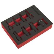 Hex Impact Socket Bit Set 3/8"Sq Drive 8pc image