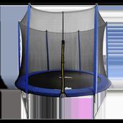 Heavy-Duty Outdoor Trampoline with Safety Enclosure Net 10ft image