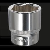 Fully Polished Socket 1/2"Sq Drive 32mm image