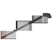 Air Blow Gun 1095mm with Side Outlet 1/4"BSP Air Inlet image